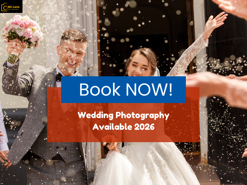 Wedding Photography Available 2026 – Book Early 